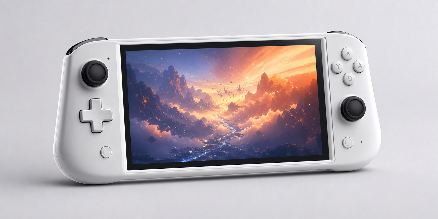 LiyeBox handheld gaming console product render